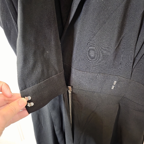 Babaton Black Jumpsuit Short Sleeve Size‎ 6 - Picture 4 of 6